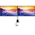 Montaje de monitor de doble LCD de 14-24 &#39;&#39; Montaje de escritorio de monitor de monitor de doble LCD Monte Dual